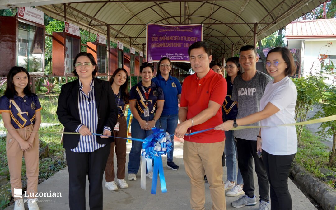 Alumni, miyembro ng HSLS nag-sanib pwersa sa pagpapalago ng Student Org’s Lounge Area
