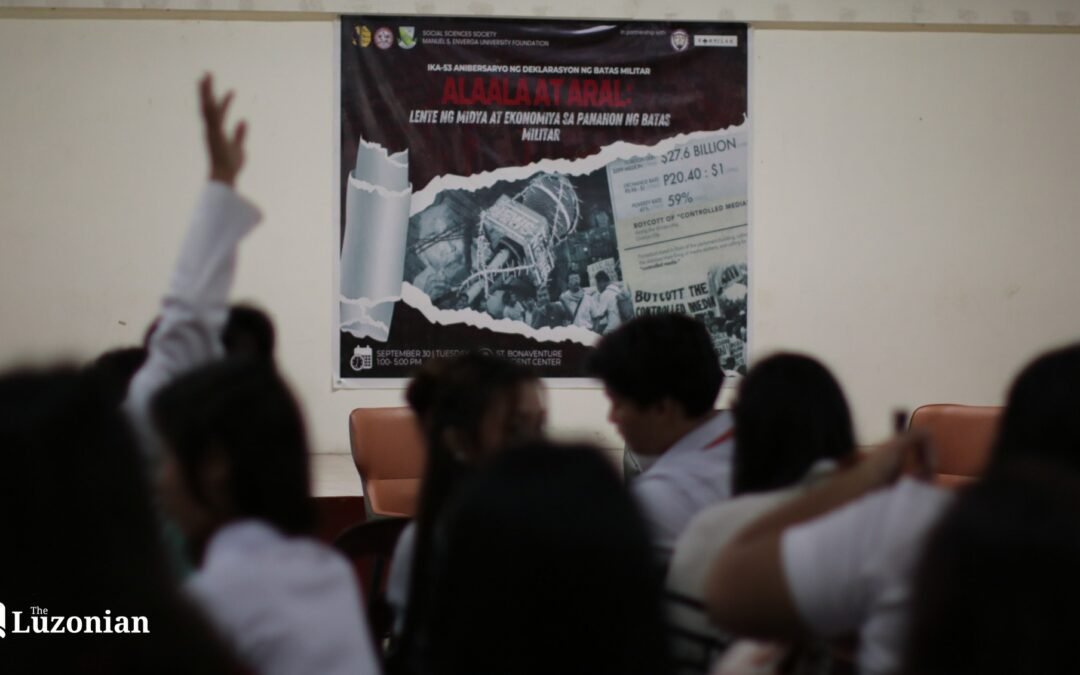 Social Sciences Society, nagdaos ng seminar hinggil sa batas militar
